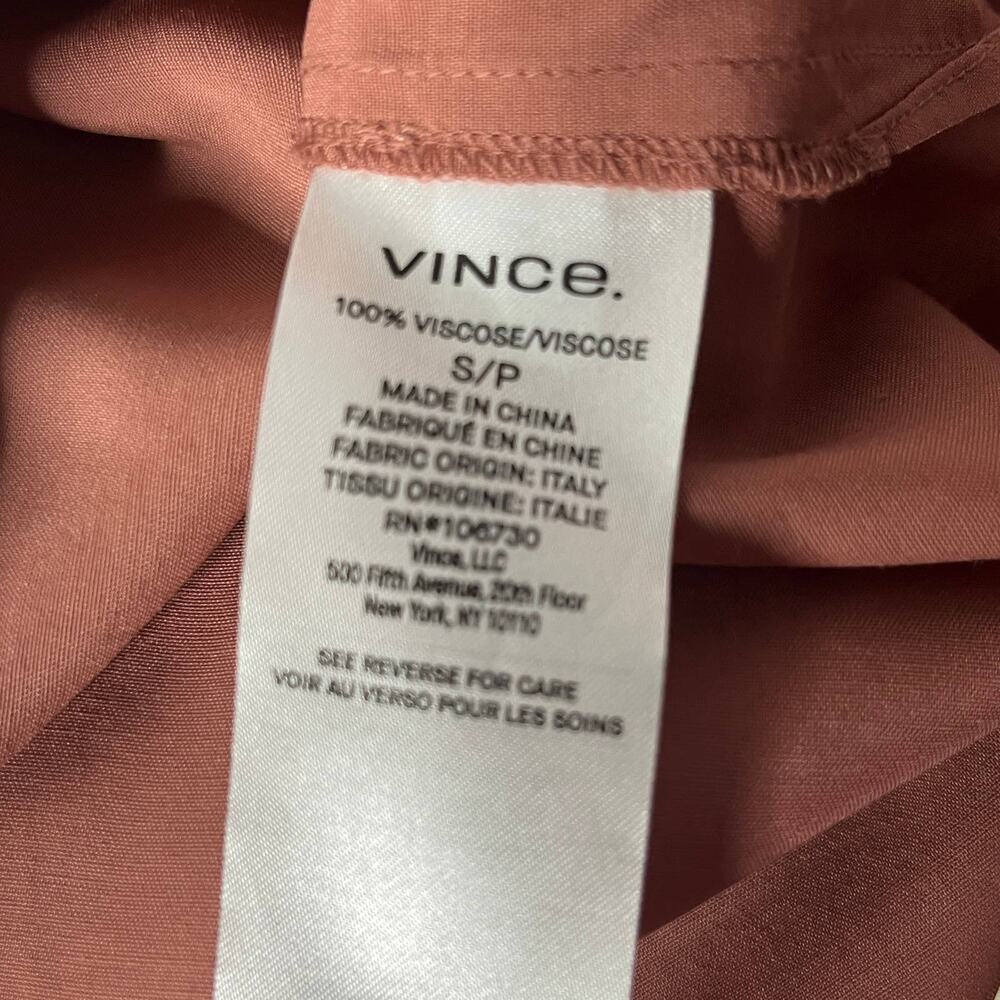 Vince Rust Blouse - Picture 5 of 8